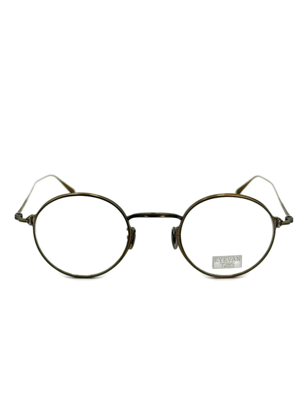 Eyevan7285 186 round-frame glasses | marron | Image 1