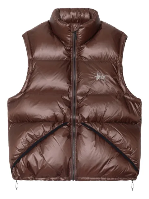 Stüssy padded zip-fastening gilet