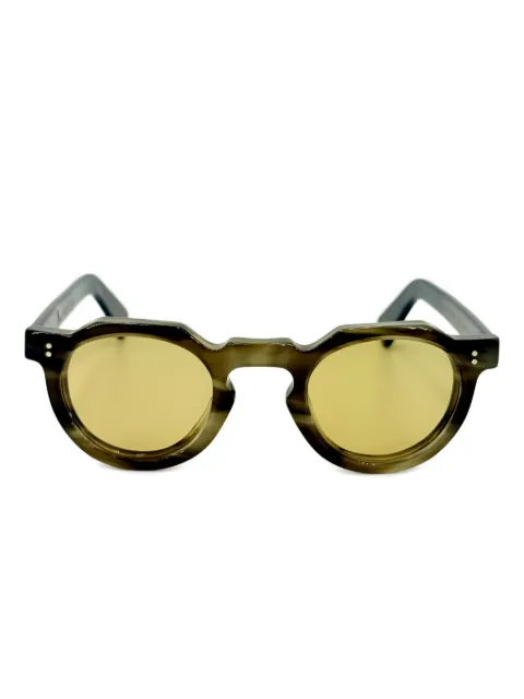 Lesca Crown round-frame sunglasses