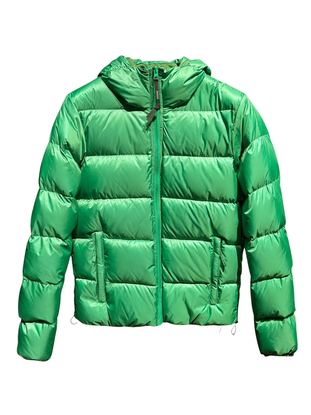 ASPESI hooded puffer jacket | Green | Image 1