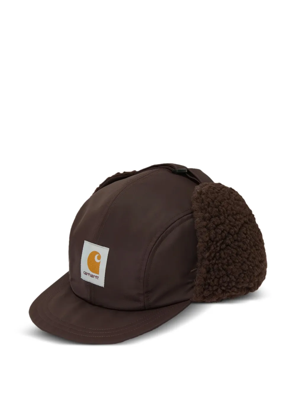 Carhartt WIP logo-patch baseball cap | Brown | Image 1
