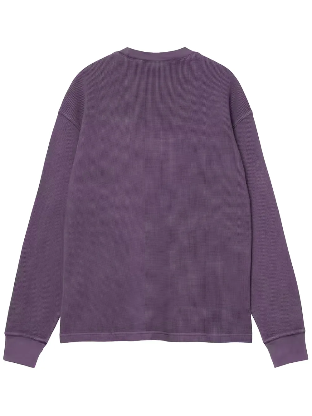 Carhartt Logo-patch Long-sleeve Sweatshirt In Purple