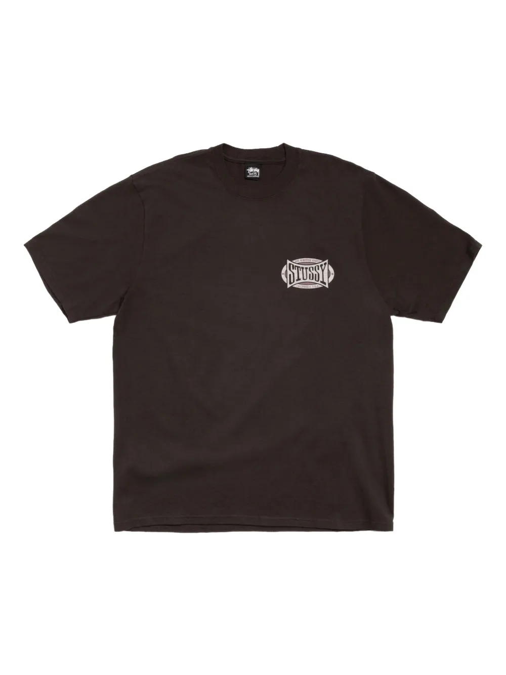 Stüssy playera con logo estampado | negro | Image 1