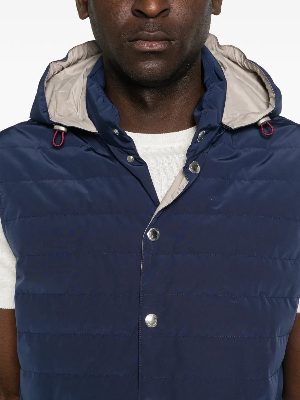 Brunello Cucinelli Bodywarmer Blauw