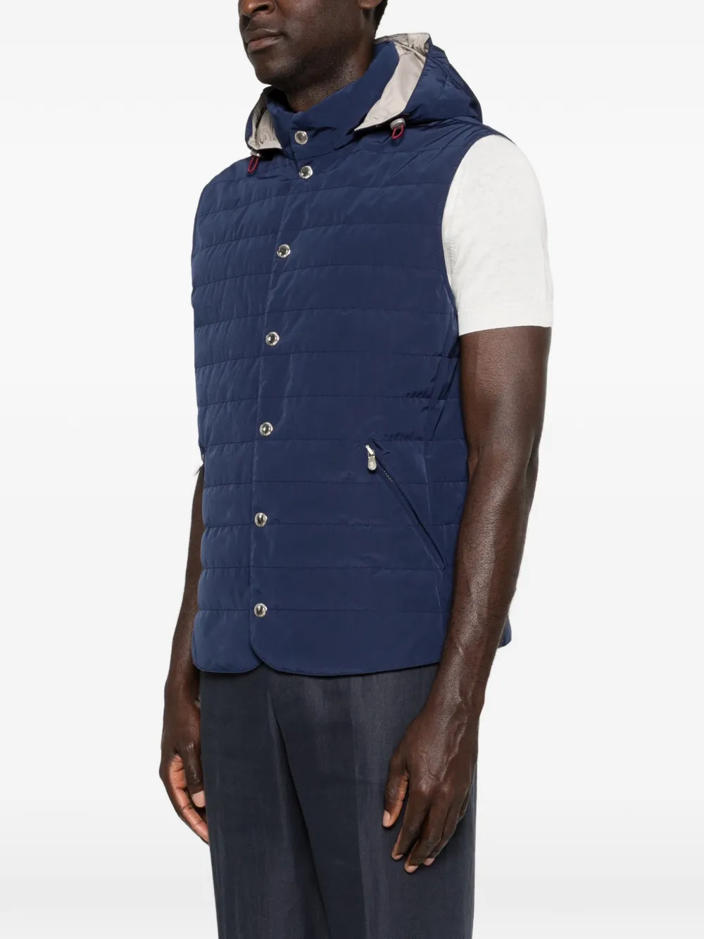Brunello Cucinelli Bodywarmer Blauw