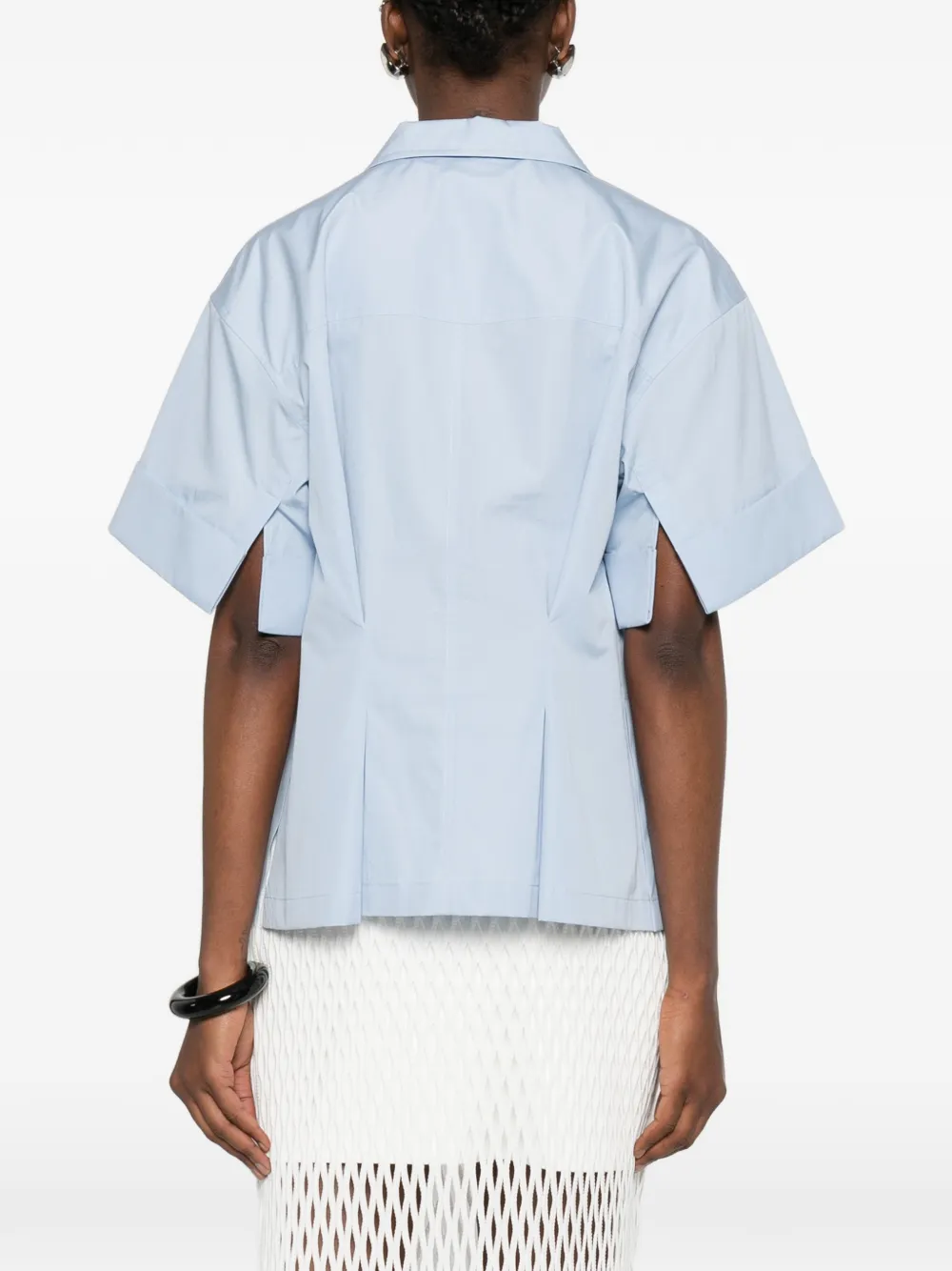 Jil Sander Shirt met korte mouwen Blauw
