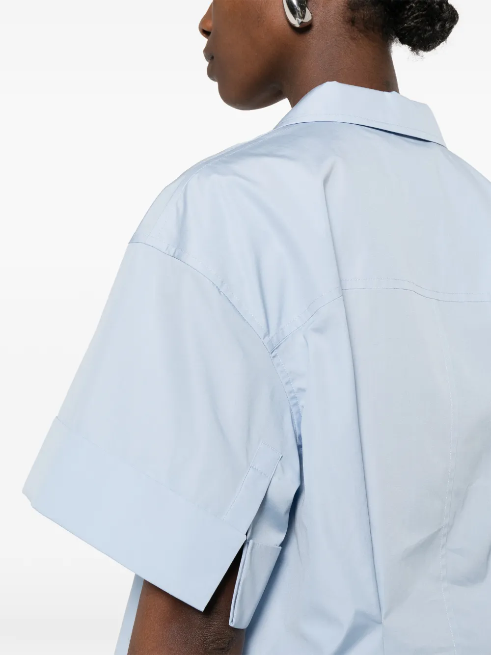 Jil Sander Shirt met korte mouwen Blauw