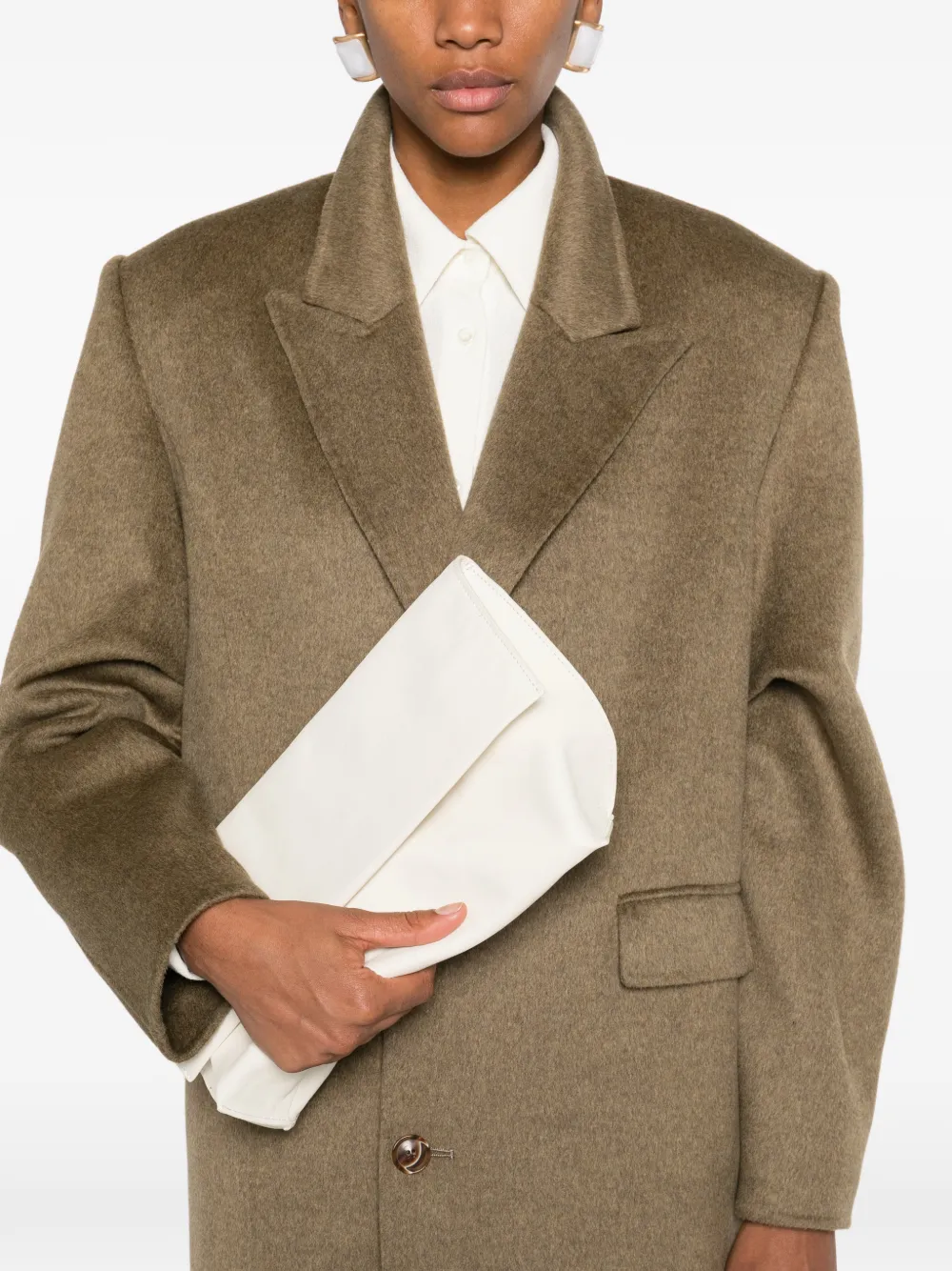 Bea mombaers C-Bag clutch - Beige