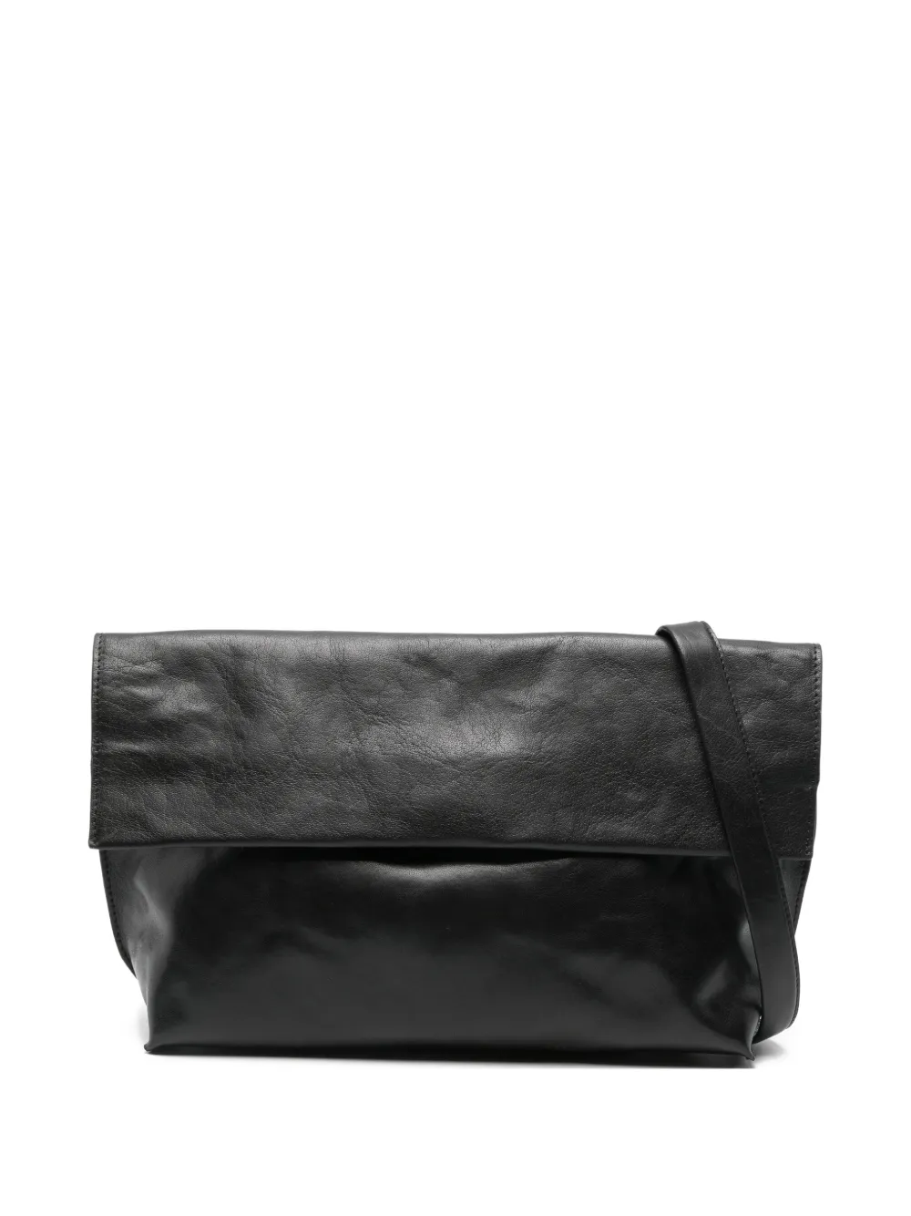 bea mombaers flap-top handbag - Nero