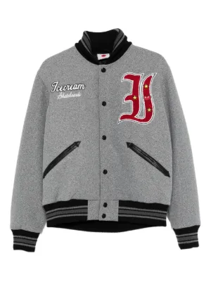 ICECREAM Appliqué Bomber Jacket | Neutrals | FARFETCH
