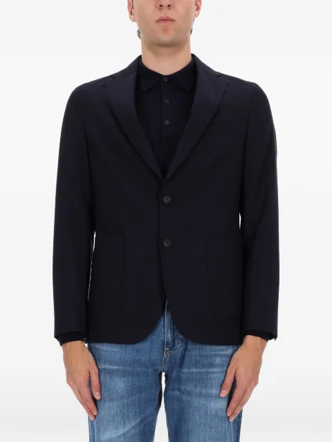 BOSS button virgin wool blazer