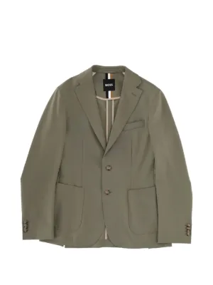 BOSS バージンウールジャケット | グレー | FARFETCH JP