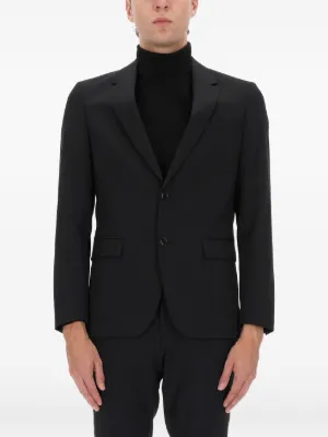 BOSS バージンウールジャケット | グレー | FARFETCH JP