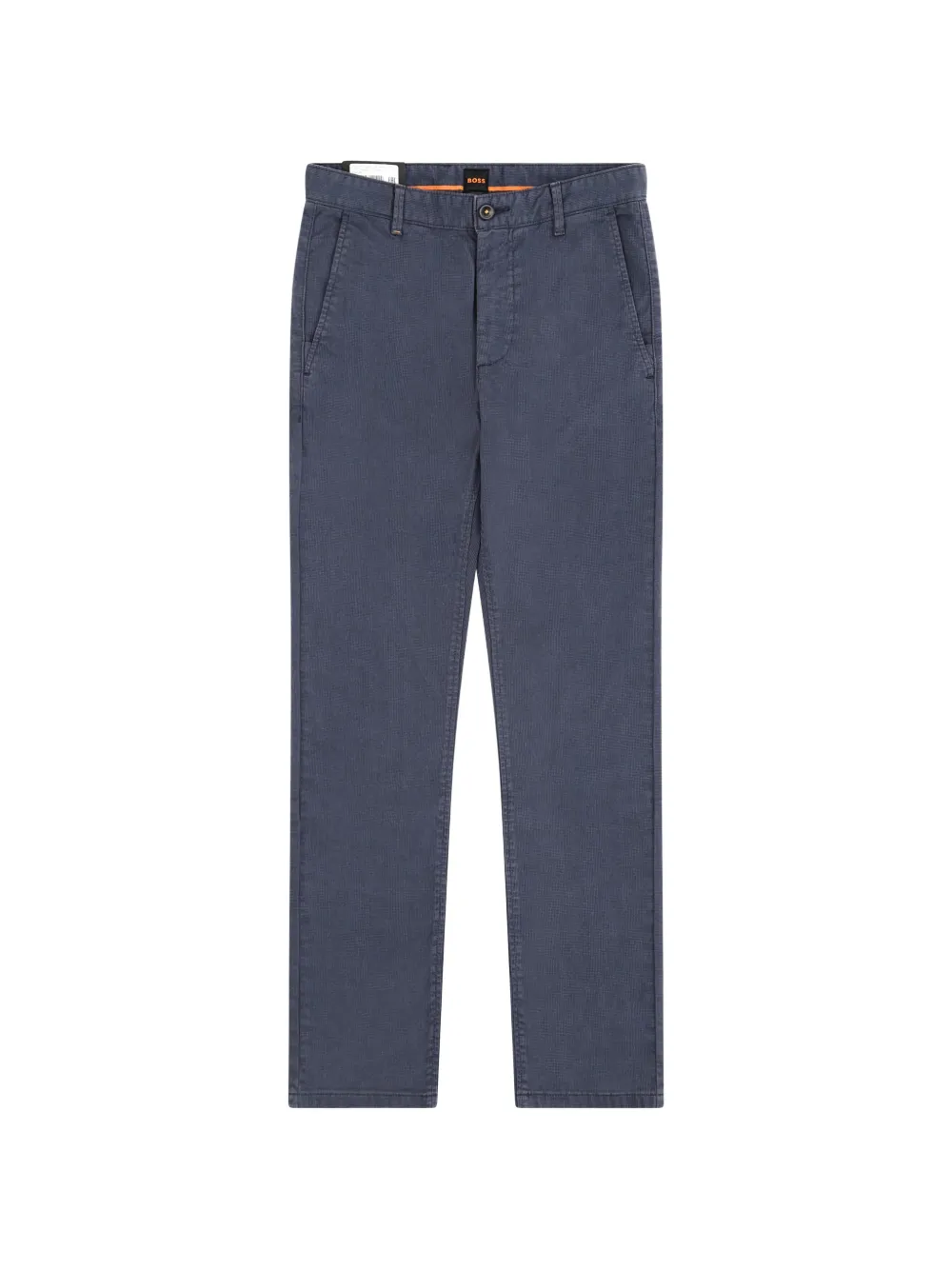 BOSS textured trousers - Blu