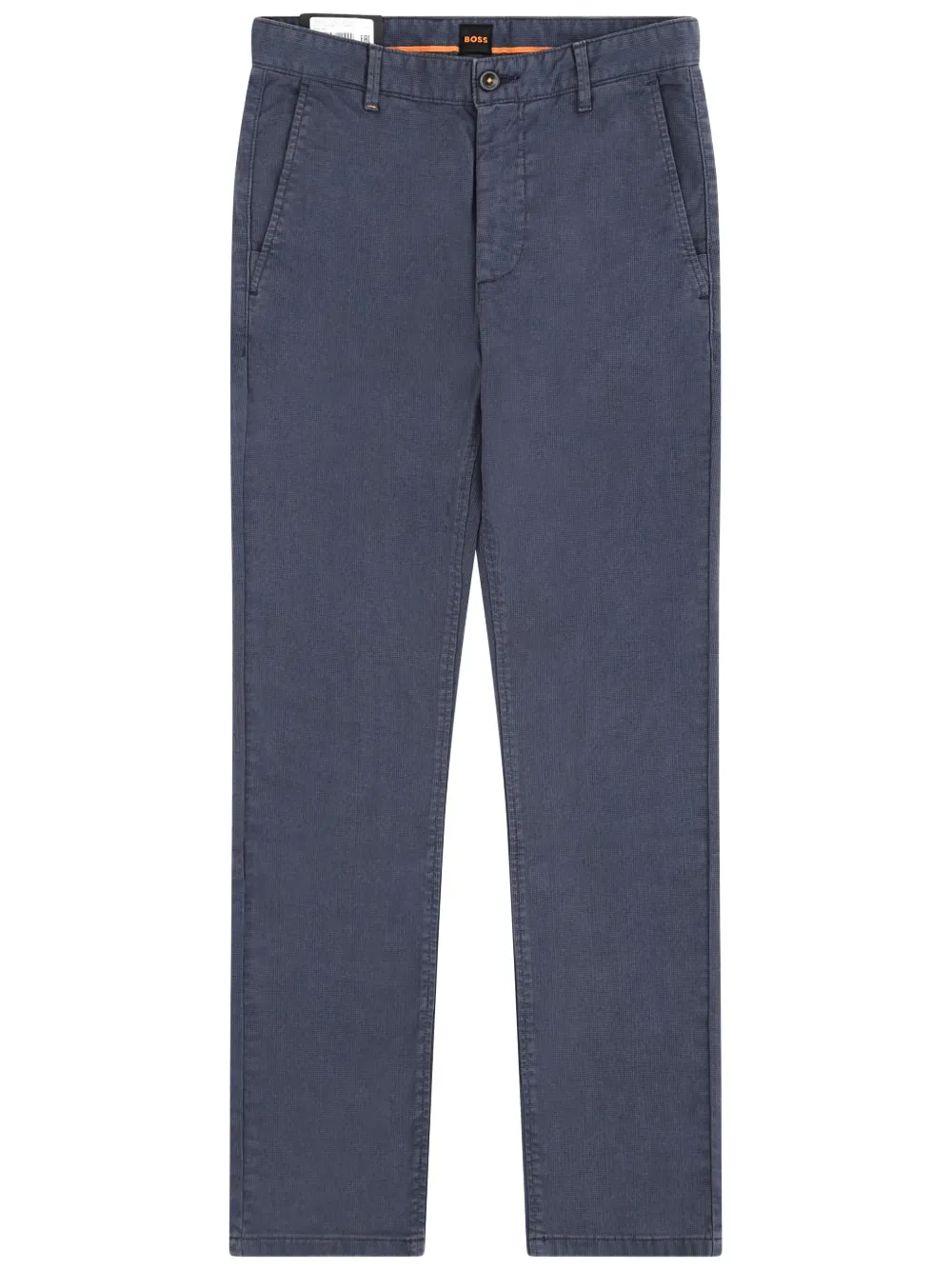 BOSS textured trousers - Blauw