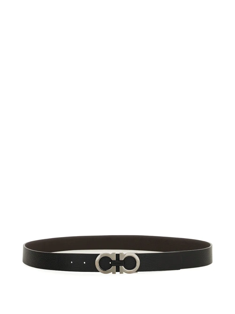 Ferragamo Gancini buckle belt - Nero