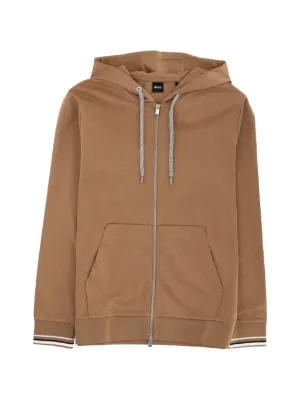 BOSS Double B-monogram ジップパーカー | グレー | FARFETCH JP