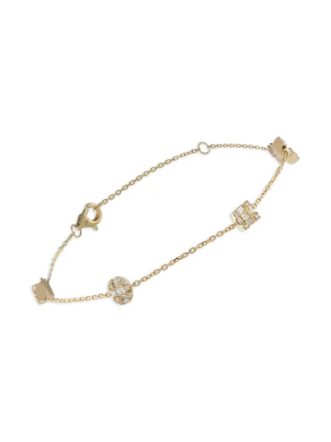 LB Exclusive pulsera en oro amarillo de 14kt con diamante