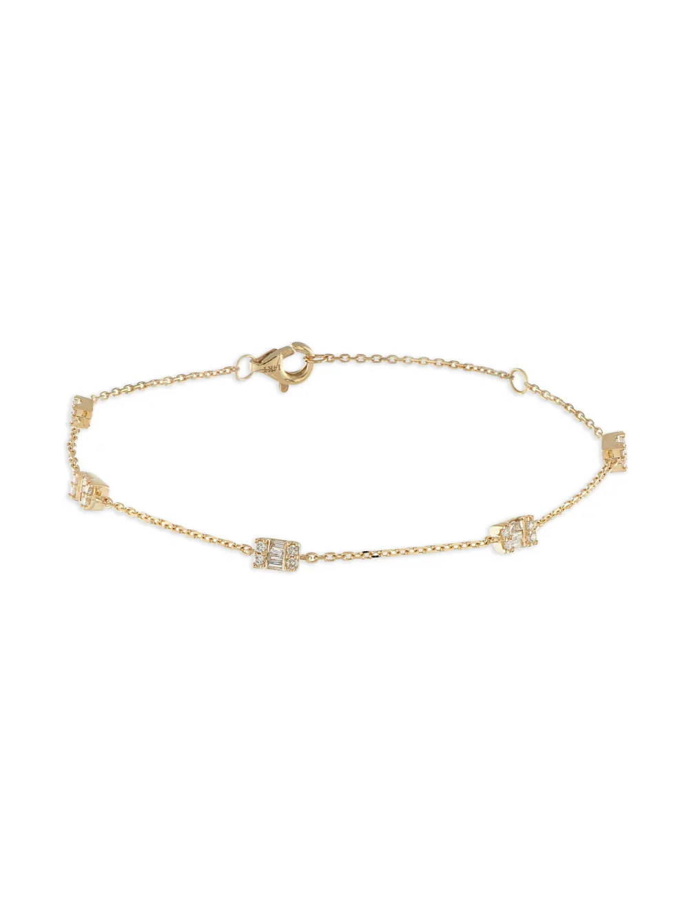 LB Exclusive 14K yellow gold diamond bracelet - Oro