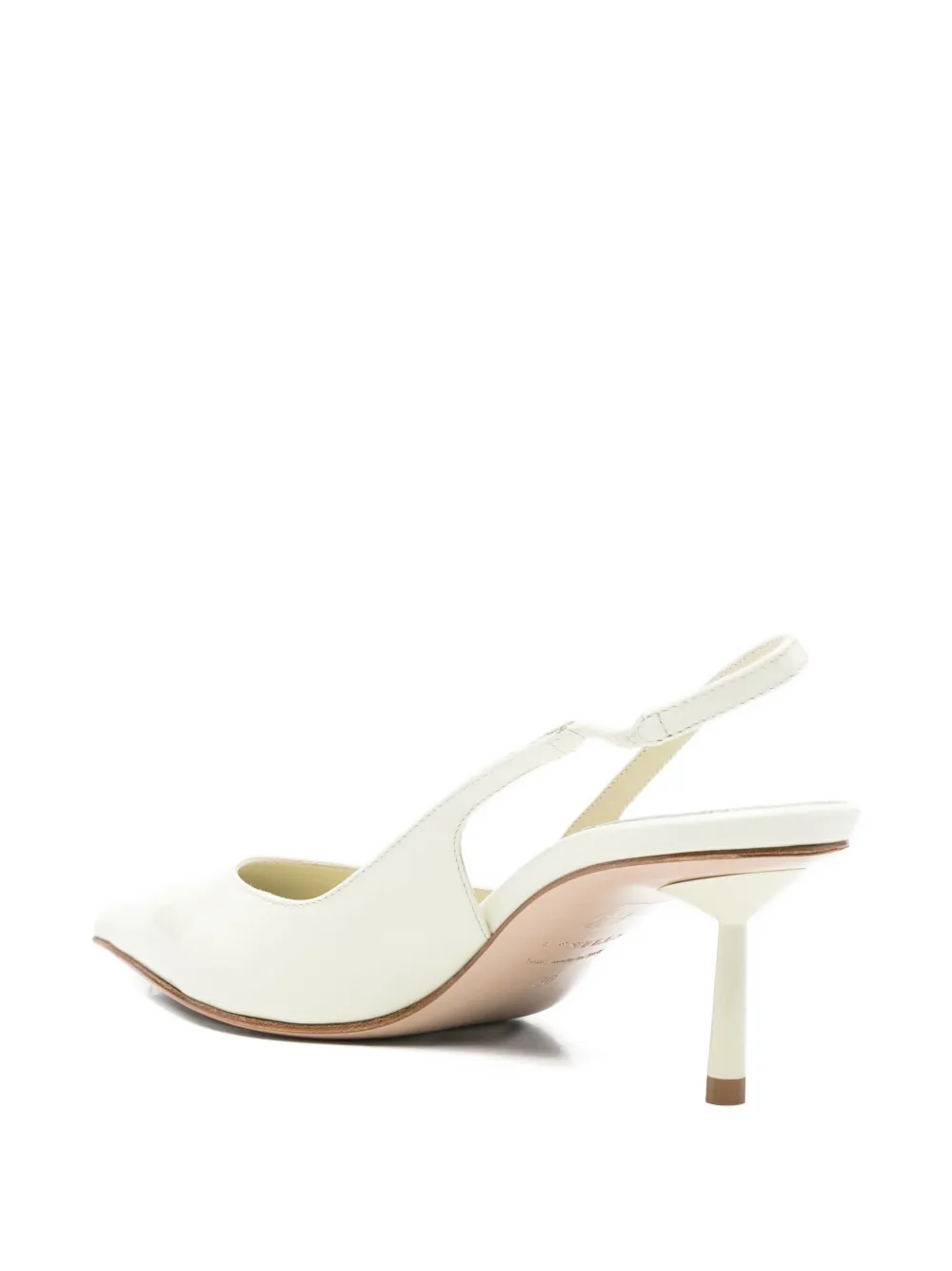 Le Silla Bella slingback pumps met puntige neus Groen