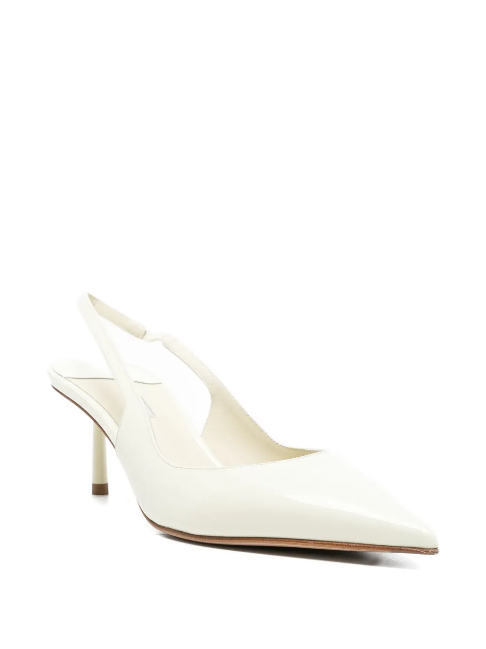 Le Silla Bella slingback pumps met puntige neus Groen