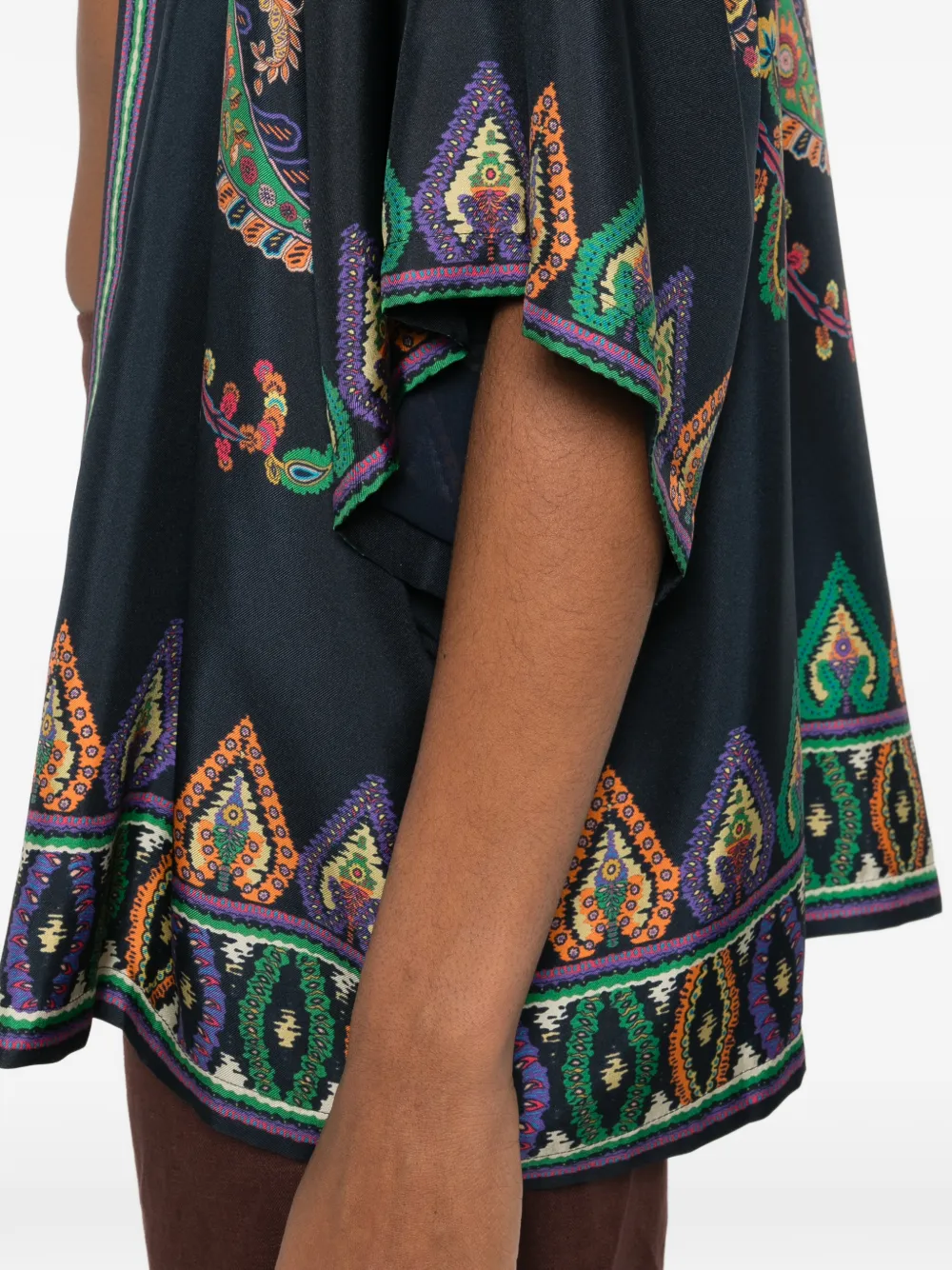 ETRO Jack met paisley afwerking Blauw