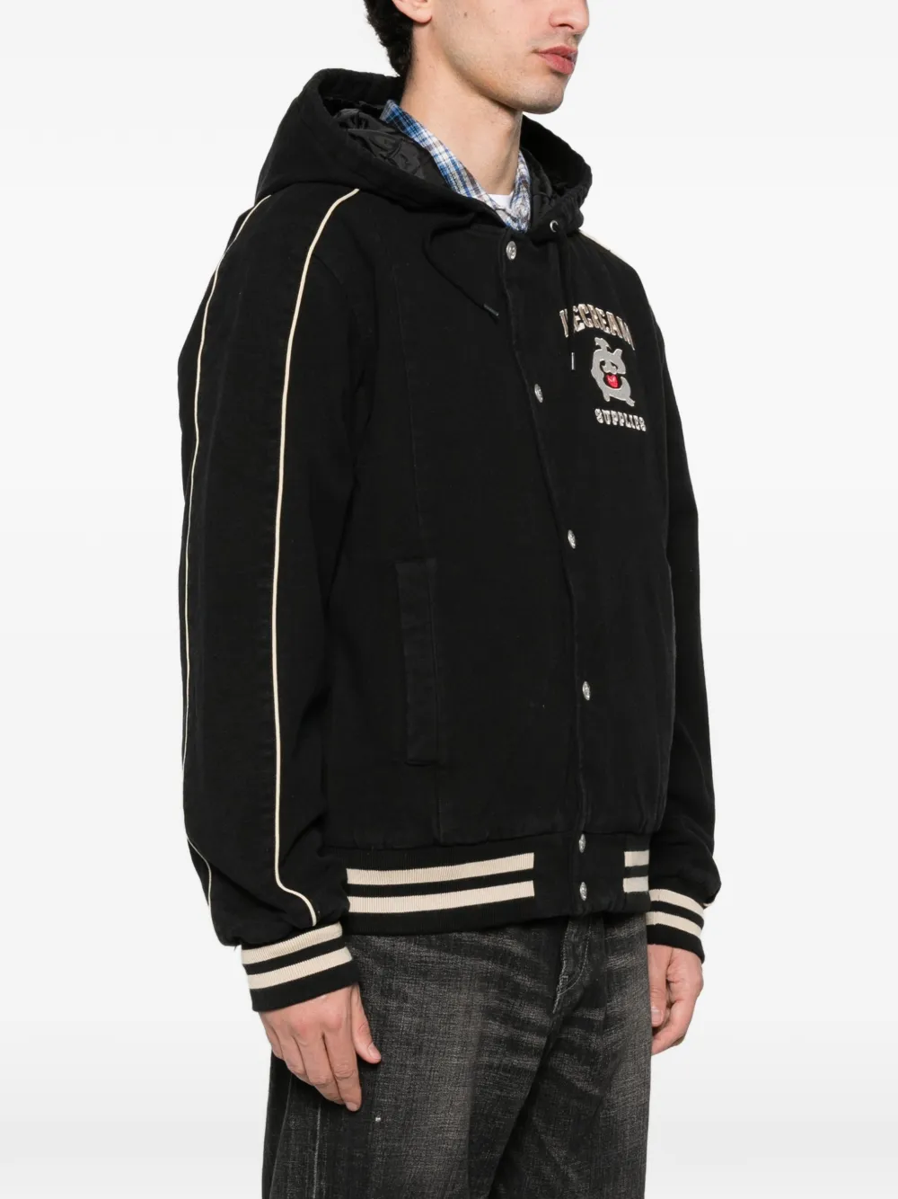  Icecream Hooded Graphic Kacket - Black 