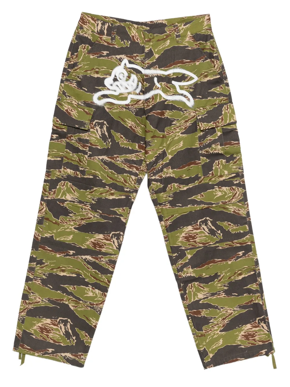 ICECREAM Hose mit aufgesetzter Tasche | Grün | Image 1