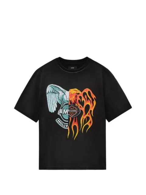AMIRI playera con estampado gráfico