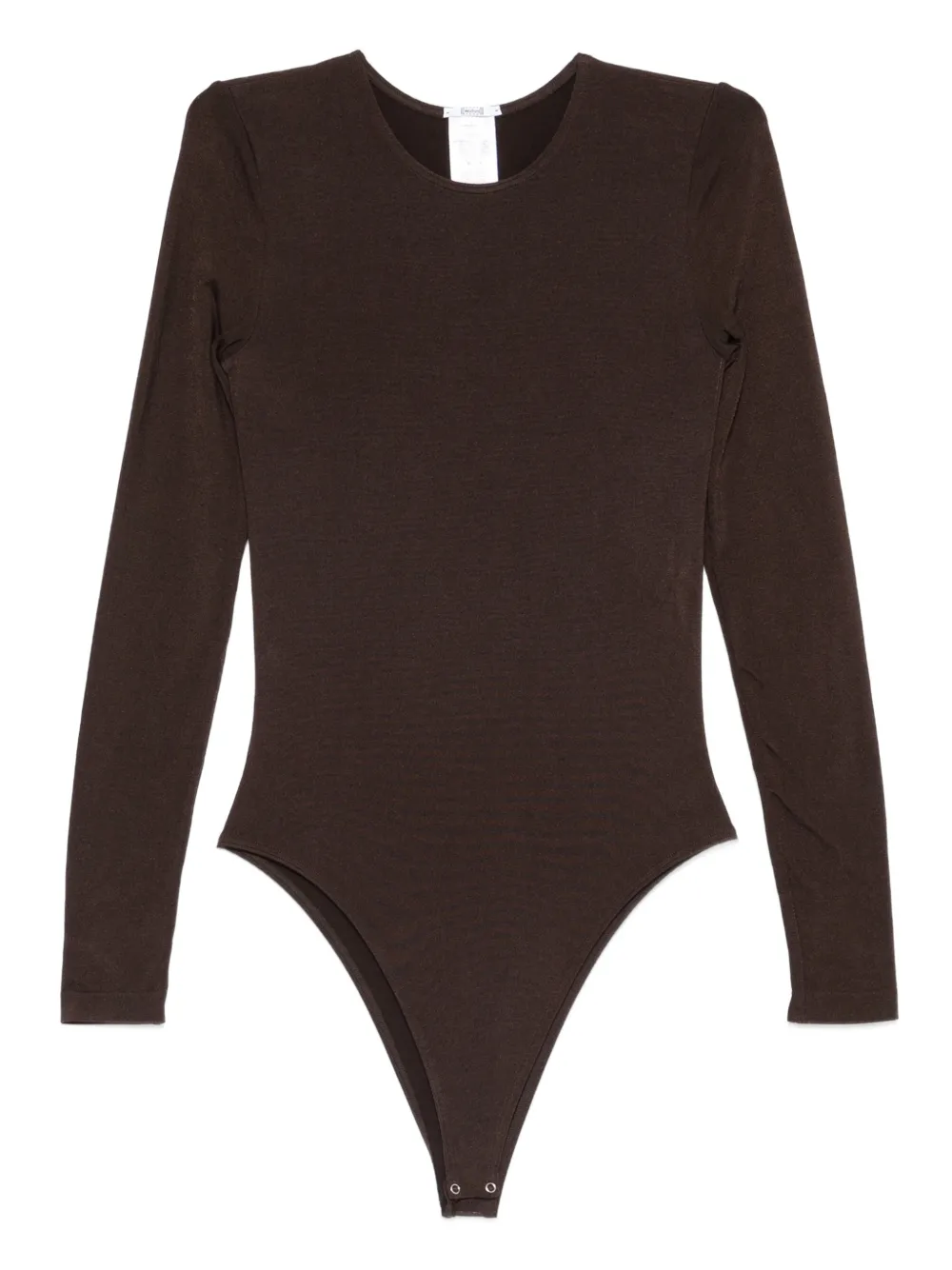 Wolford Langärmeliger Body - Braun
