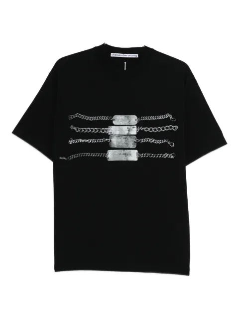 Alexander Wang chain-print T-shirt