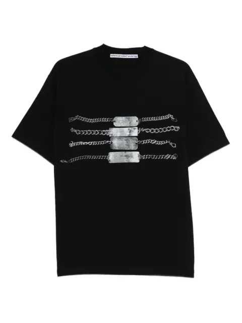 Alexander Wang chain-print T-shirt