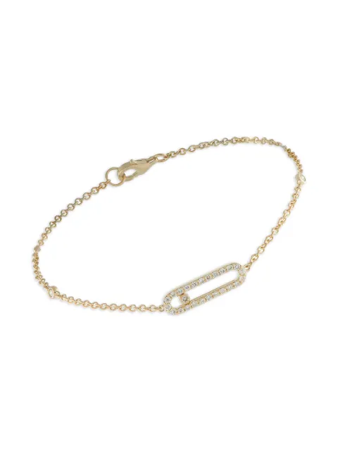 LB Exclusive 14K yellow gold diamond bracelet