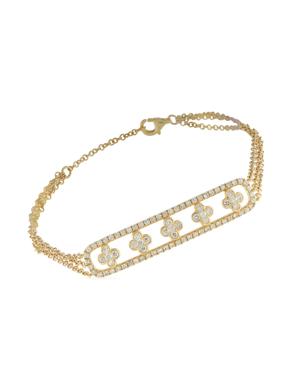 LB Exclusive 14K yellow gold diamond bracelet - Oro