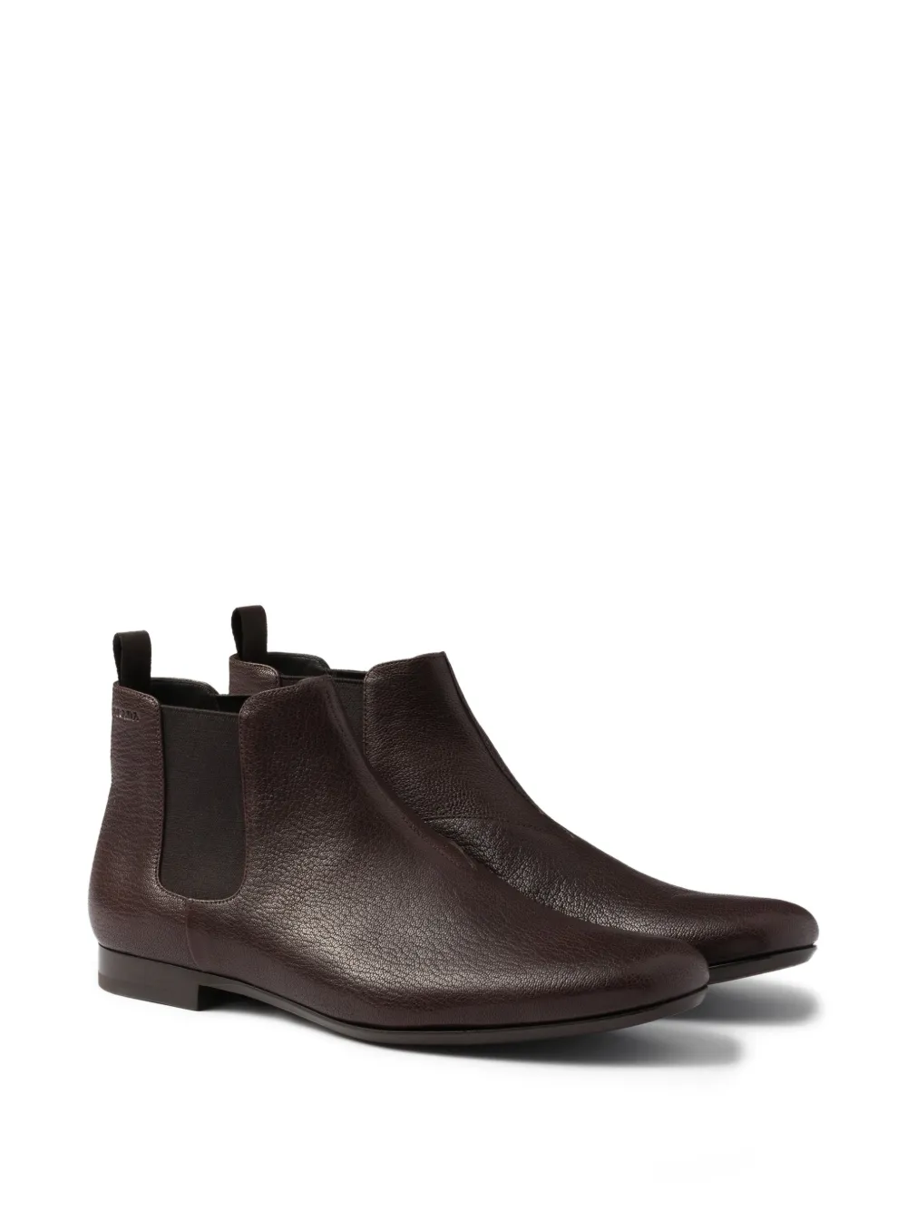 Prada round-toe leather Chelsea boots | Chelsea Boots | Image 2