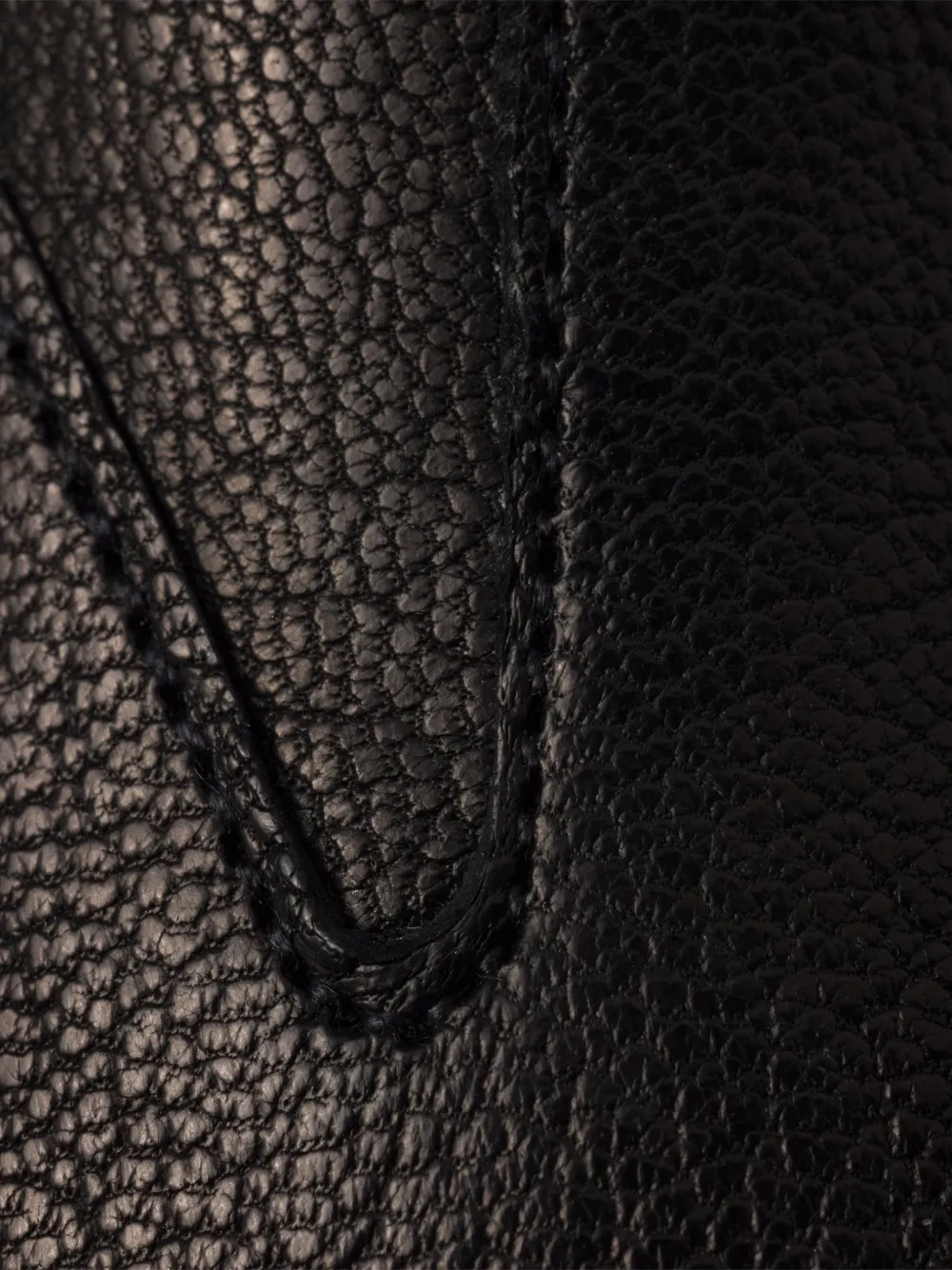 Prada round-toe leather Chelsea boots Zwart