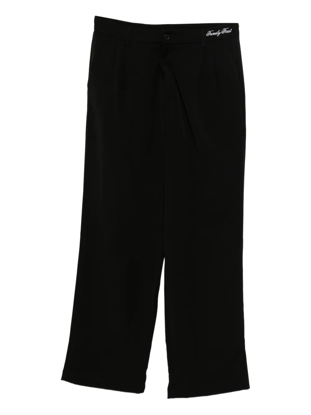 Family First logo-embroidered trousers | Black | Image 1