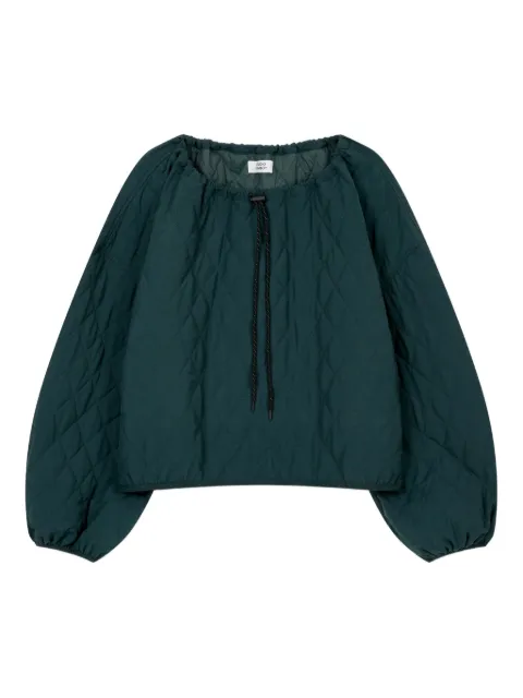 STUDIO TOMBOY neck-string quilted top