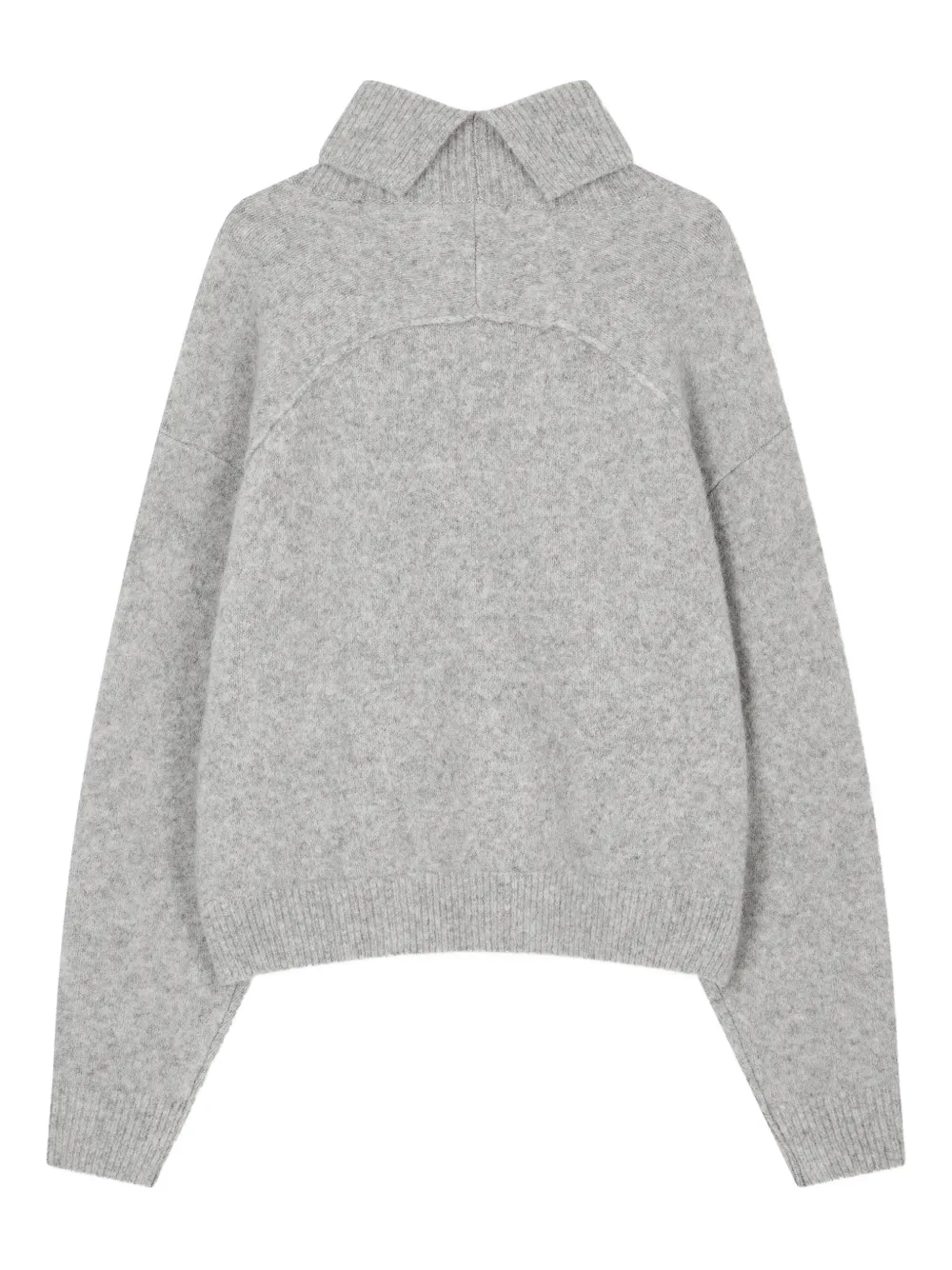  Tomboy Turtleneck Sweater - Grey 