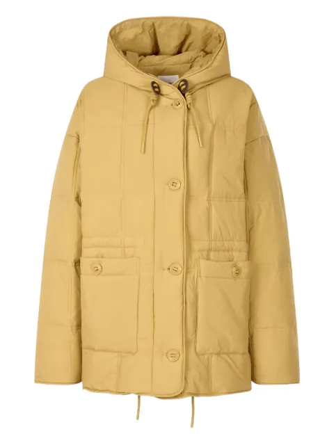 TOMBOY piping-detail hooded puffer jacket