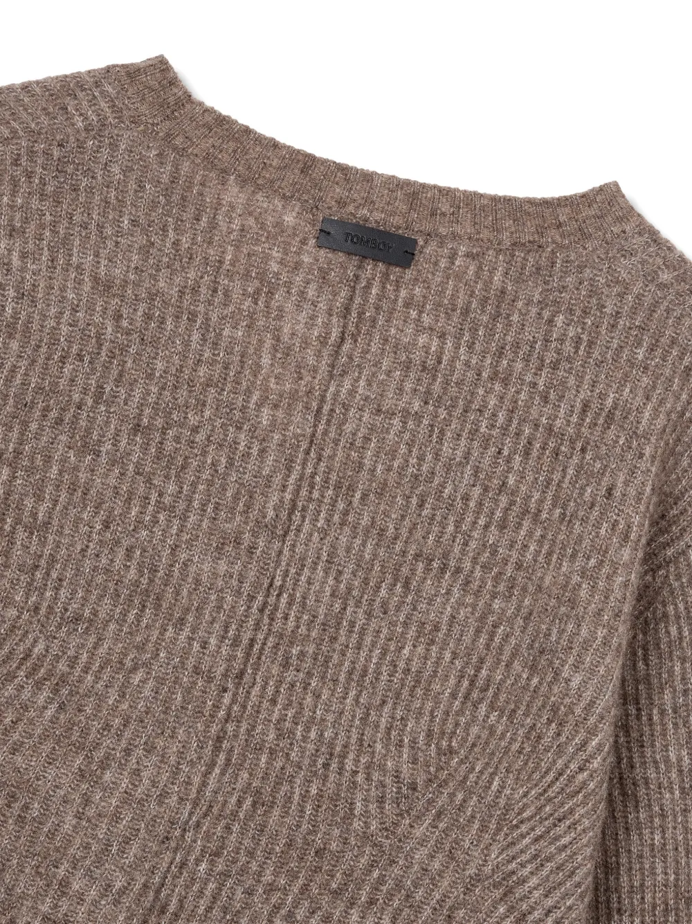 TOMBOY Vest met V-hals Bruin