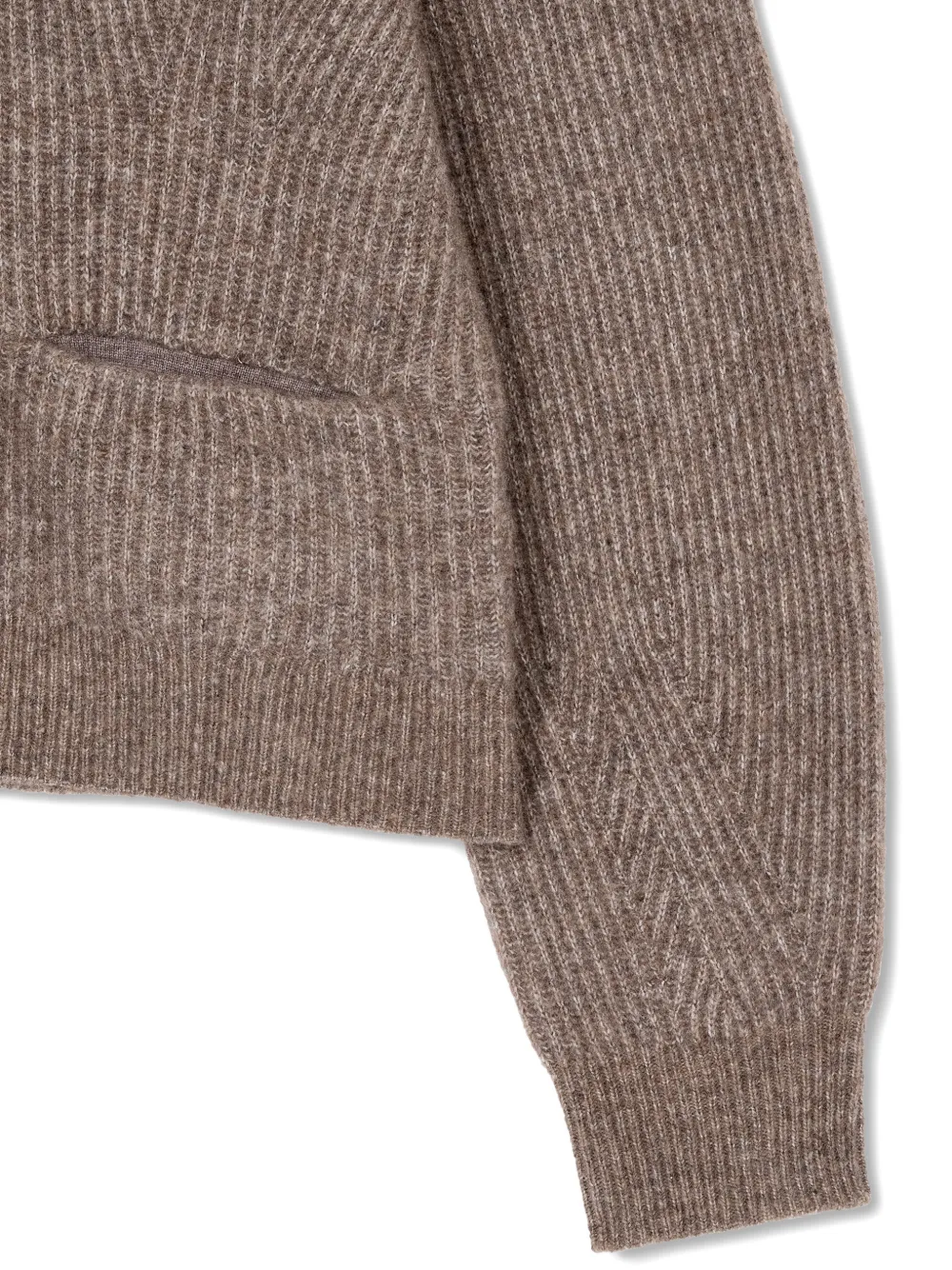 TOMBOY Vest met V-hals Bruin