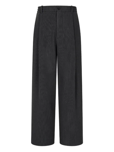 STUDIO TOMBOY houndstooth pattern pleated trousers