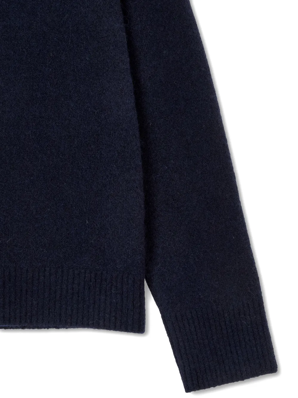 TOMBOY Raglan gebreide trui met V-hals Blauw