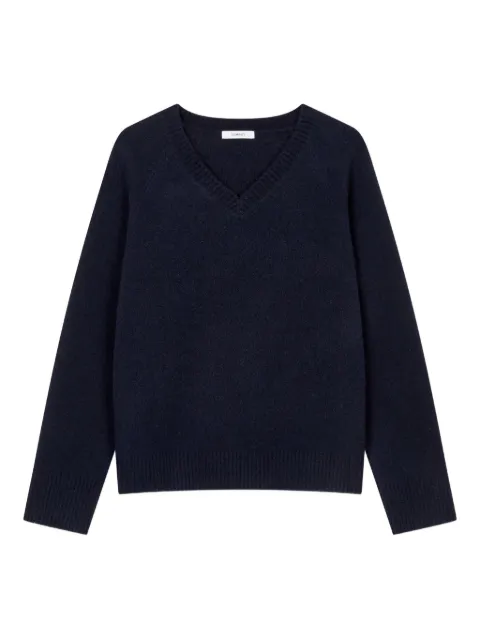 TOMBOY Raglan-Pullover mit V-Ausschnitt