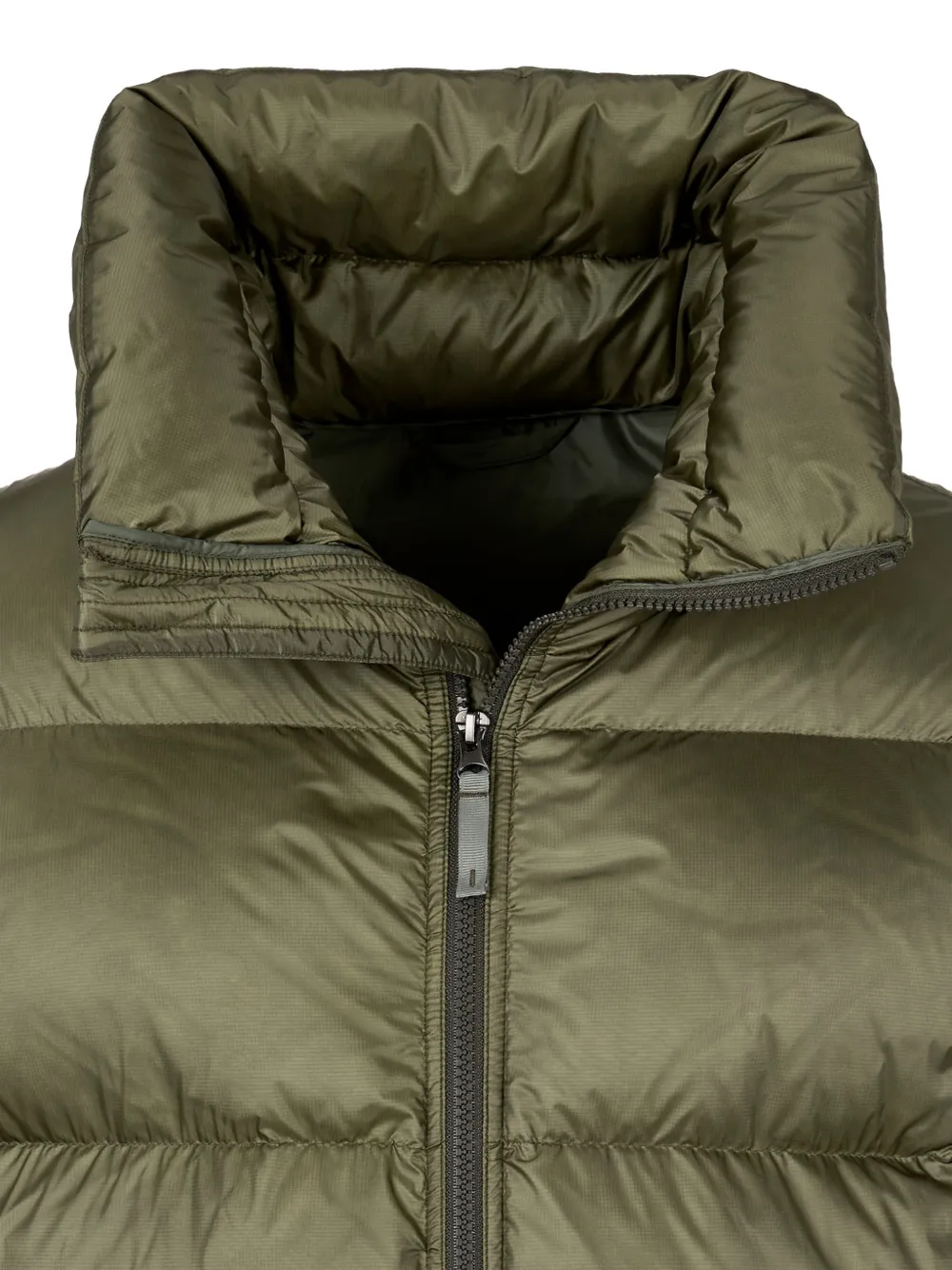 TOMBOY Donsjack met hoge hals Groen