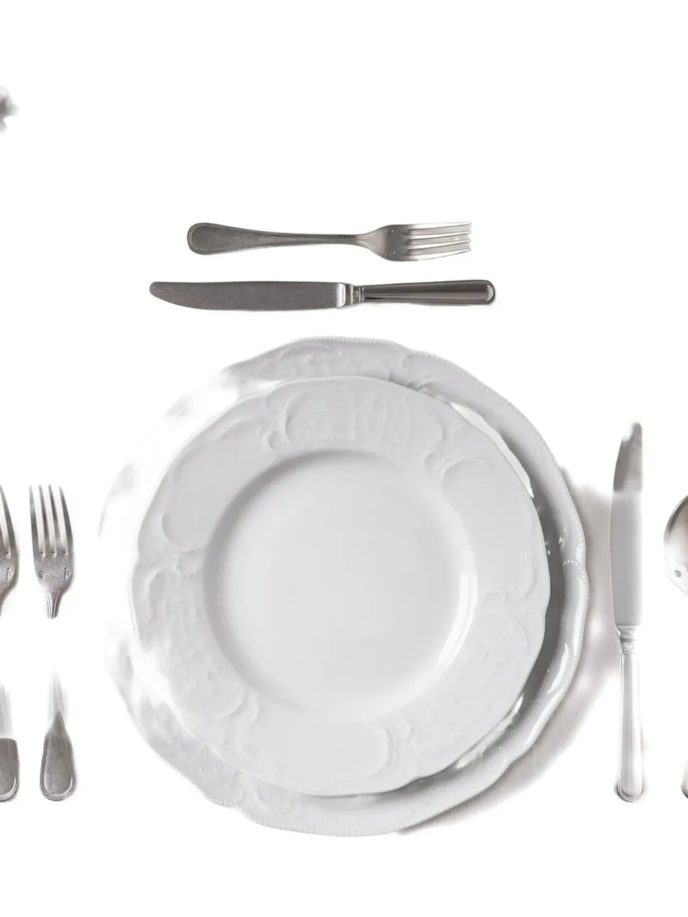 Sambonet Contour Cutlery Set (six-person Setting) In Silver