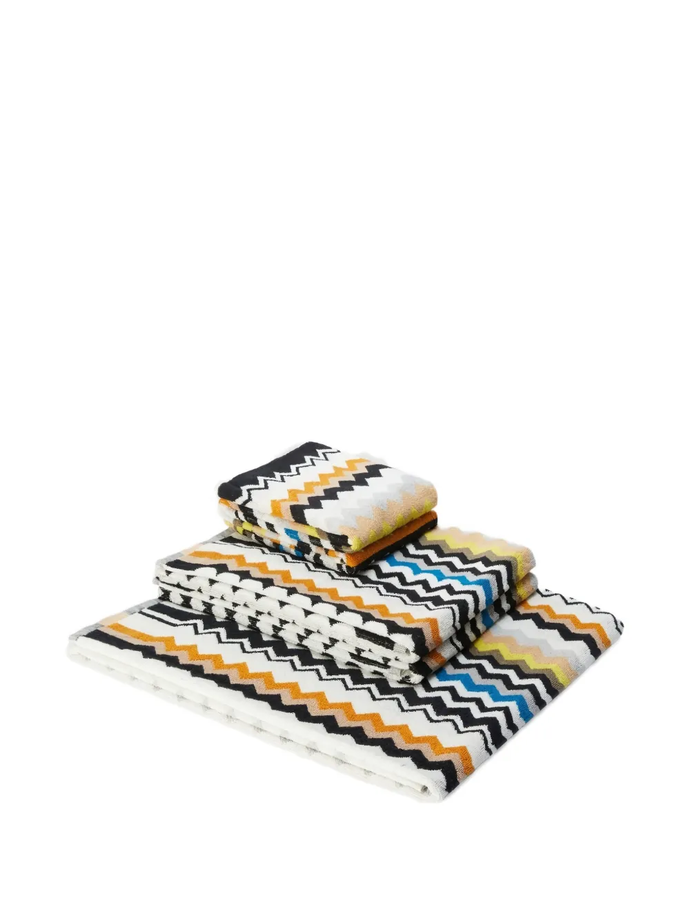 Missoni Home zigzag pattern towels set of 5 | Towels & Bath Robes | Image 2