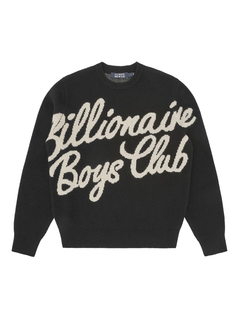 Billionaire Boys Club sudadera Script Knitted | negro | Image 1