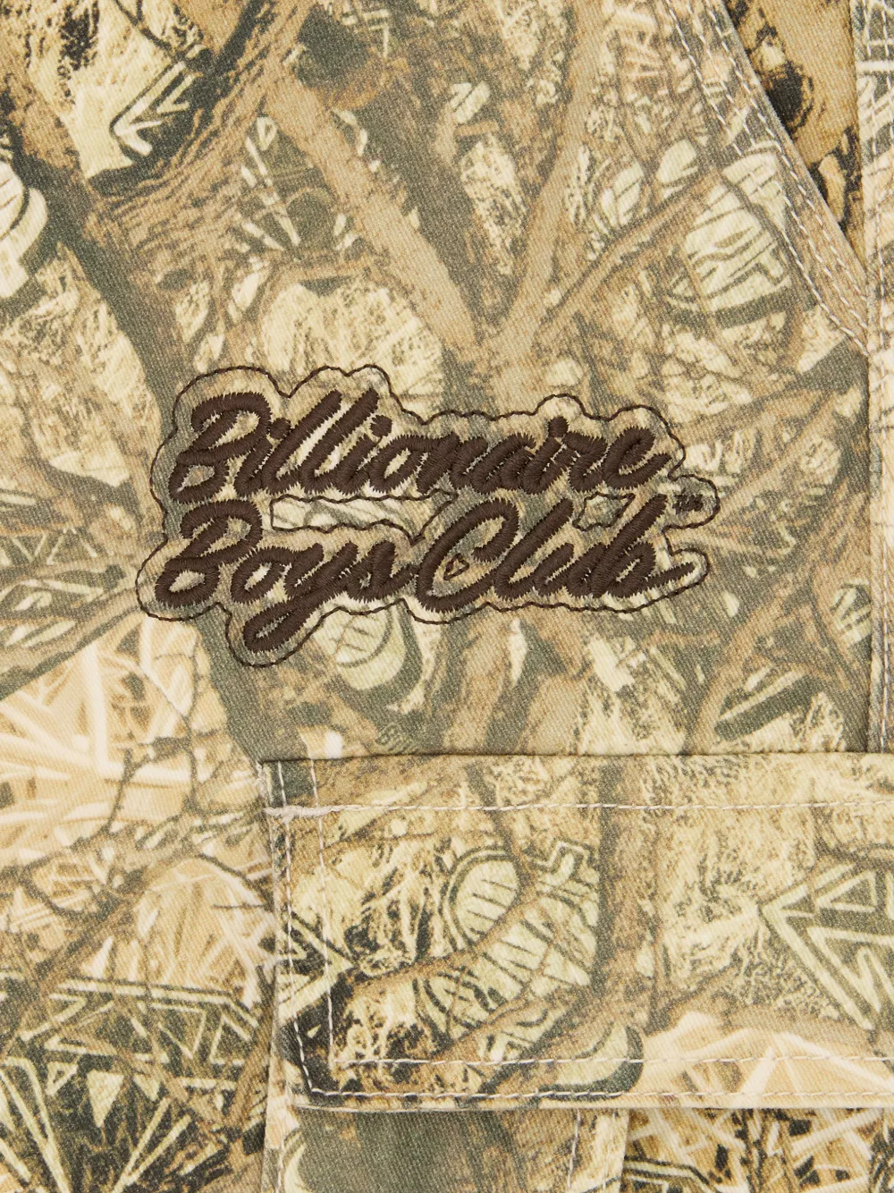 Billionaire Boys Club Diamonds & Dollars Tree broek met camouflageprint Beige